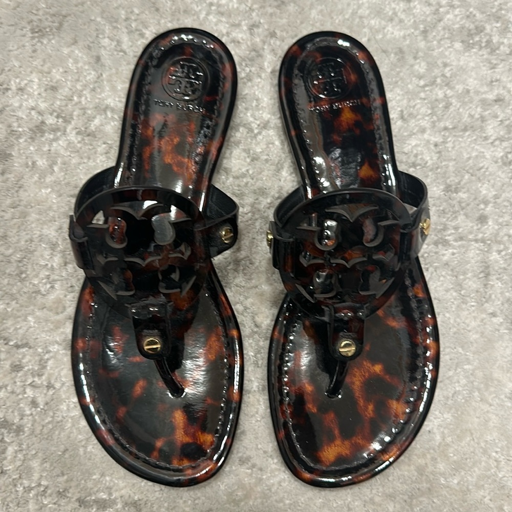 Tory Burch Patent Sandals